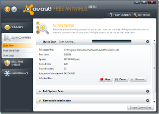 Novo Avast 5.