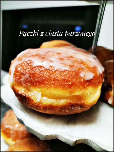 Pączki na zaparce z marmoladą