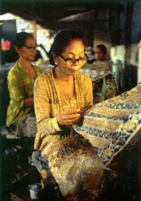 Batik Chanting Typical Traditional