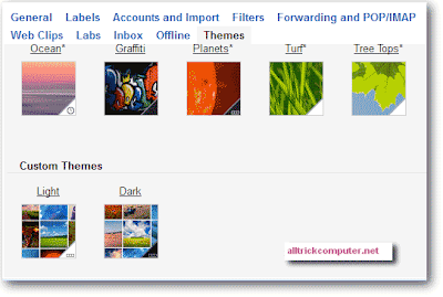 custom gmail themes