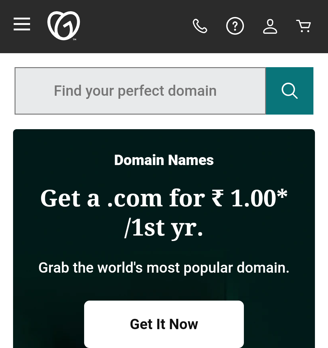Register Your Domain Godaddy