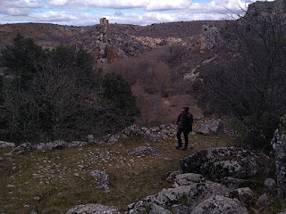 Trazado de salida del barranco