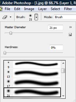 Select Brush