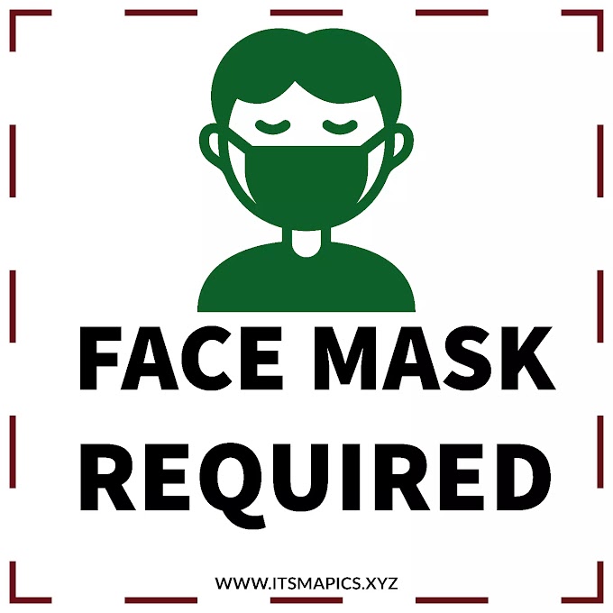 Free printable face mask required signs