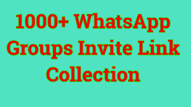 1000+ WhatsApp Groups Link Collection. It's time to share all Whatsapp Groups Invite Links one by one with their specified category. No need to check all groups, directly go to your desired Section and join any group in a single click.