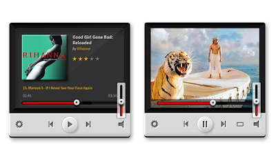 Music & Video Players (PSD)