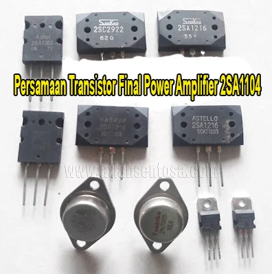 Persamaan Transistor 2SA1104