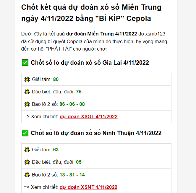 Ứng dụng Bí Kíp Cepola Vào Dự Đoán XSMT Ngày 4/11/2022