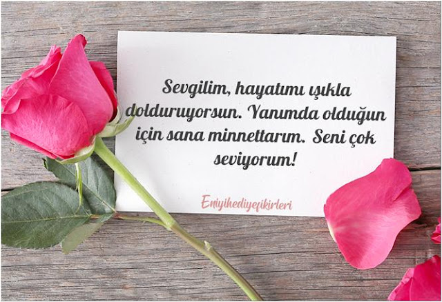 sevgiliye sevgi sözleri