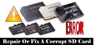 Repair Or Fix a Corrupt SD Card