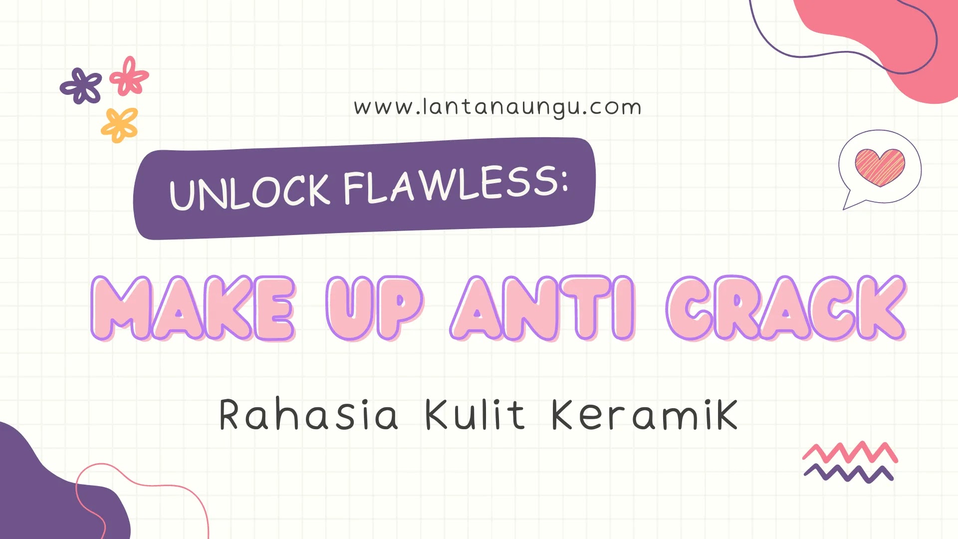 Make up anti crack