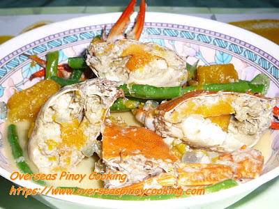 Ginataang Alimasag Recipe