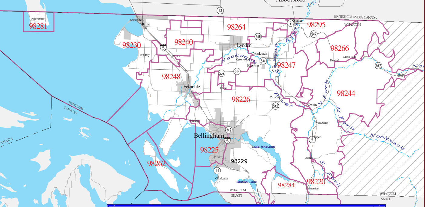 bellingham wa zip code map Bellingham Politics And Economics Big Data And Local Elections bellingham wa zip code map