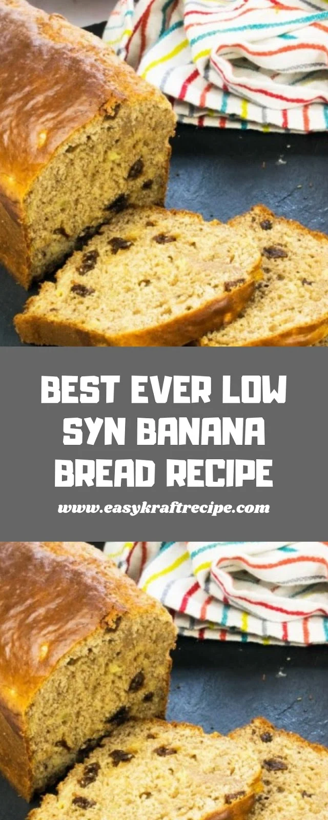 BEST EVER LOW SYN BANANA BREAD