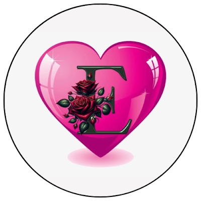 Alphabet E Heart DP