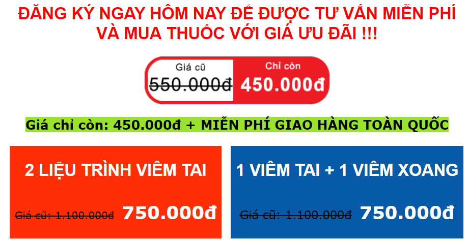 viêm tai giữa