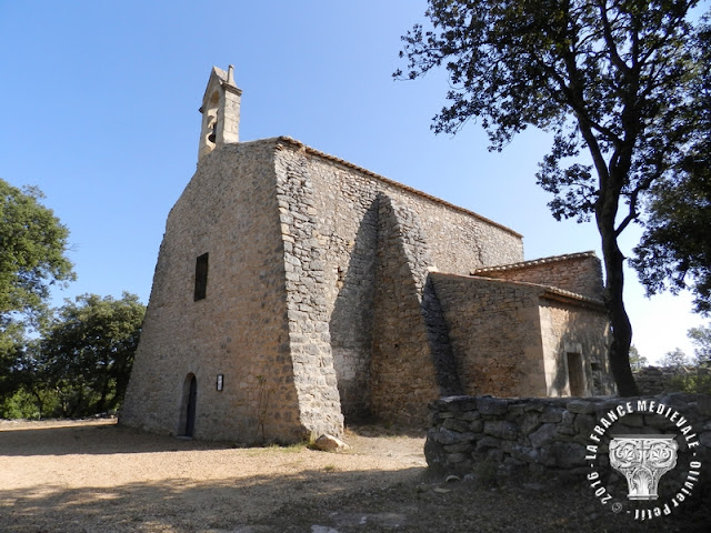 SAINT-GELY (30) - Chapelle romane Saint-Sauveur