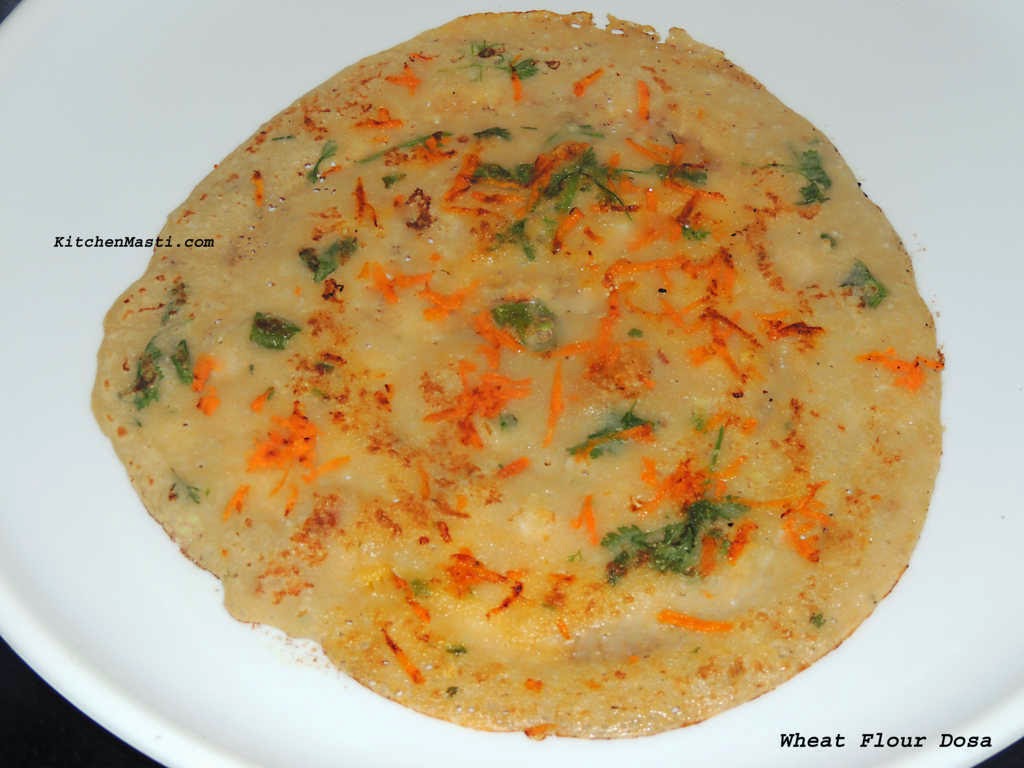 wheat flour dosa