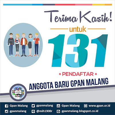 131 Pendaftar Anggota GPAN Malang 2016