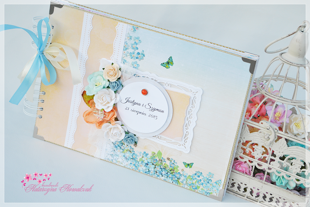 album ślubny scrapbooking