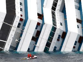 Kabar terbaru kapal pesiar karam di roma berita kapal concordia warga Indonesia