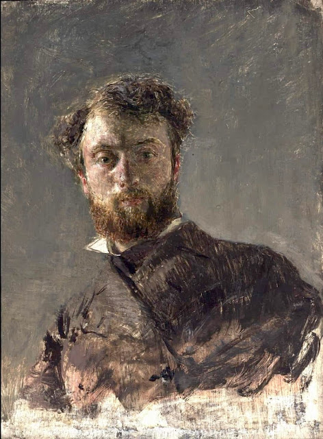 Antonio Mancini (1852 -1930) Autoportrait, 1878 Philadelphia Museum of Art