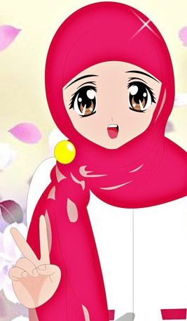 Unduh 4500 Gambar  Animasi  Muslimah  Modern HD Free 