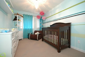 dormitorio de bebé decorado