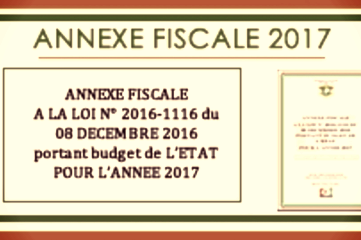 L'annexe fiscale 2017 présente d'importantes innovations en faveurs des entreprises ivoiriennes