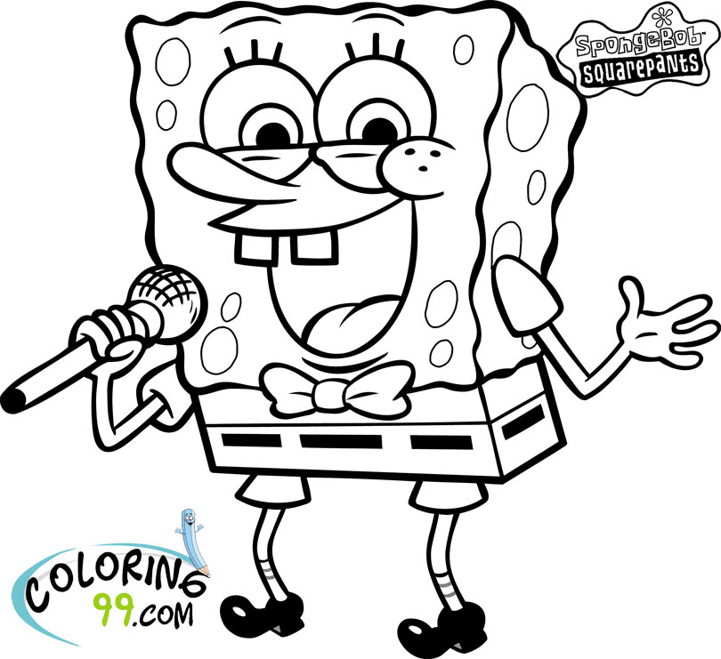 Download Spongebob Squarepants Coloring Pages | Minister Coloring