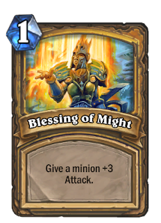 Hearthstone-Blessing of might