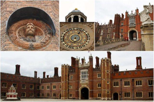 Entrada del Palacio de Hampton Court, Londres