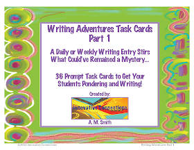 Add Flavor to Your Class Writing Adventures Writing Adventures Task Cards Part 1