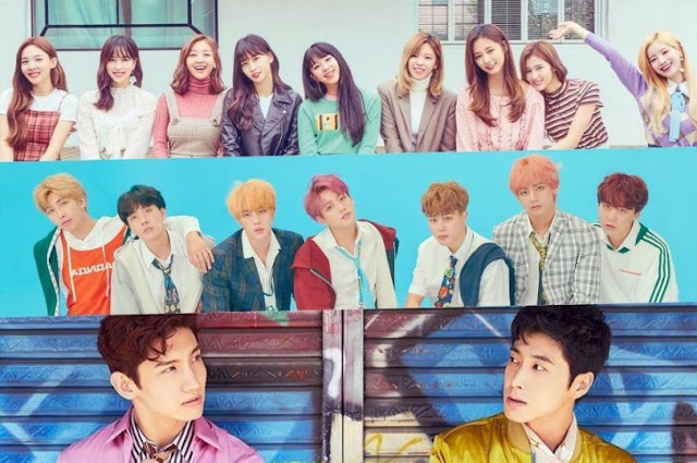 Album TWICE, BTS, dan TVXQ Menempati Posisi Tiga Teratas di Chart Oricon