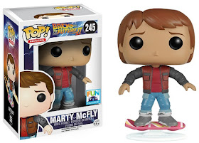 Fun.com Exclusive Back to the Future 2 Marty McFly on Hoverboard Pop! Vinyl Figure by Funko