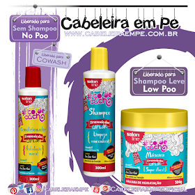 Linha Transição Capilar - Salon Line (Shampoo, Máscara e Condicionador liberados para Low Poo)