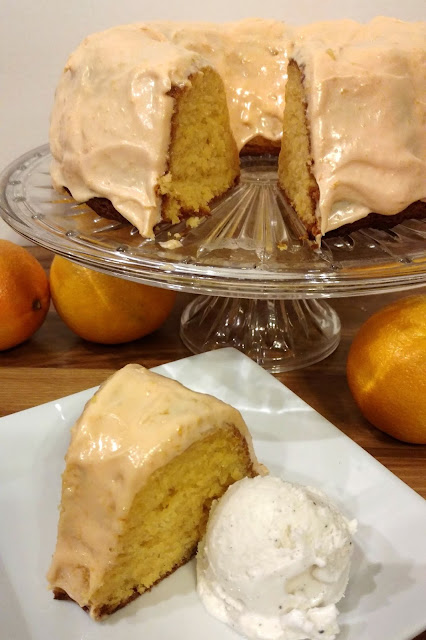 Serve this dreamy orange creamsicle cake with vanilla ice cream!  The fresh orange juice and zest in the cake and frosting give it the perfect amount of bright citrus flavor!