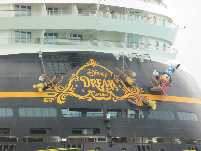 Disney Dream Cruise Ship Back Sorcerer Mickey Sign Disney Cruise Line