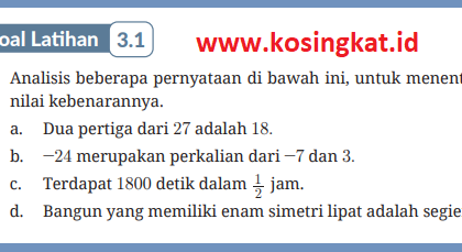 Kunci Jawaban Matematika Kelas 8 Halaman 112