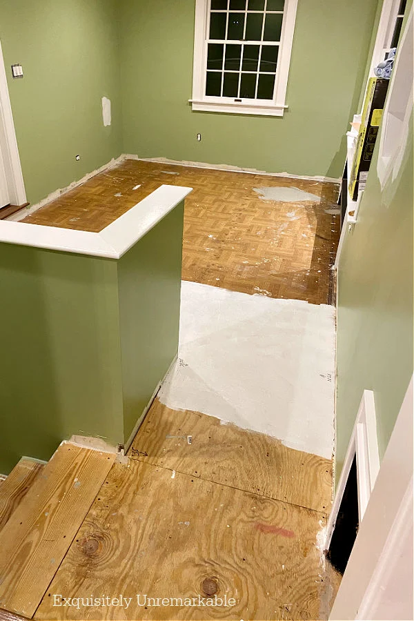 Leveling An Uneven Floor