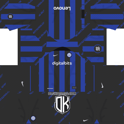 Inter Milan DLS Kits 2022-2023 Nike - Dream League Soccer Kit (Home)