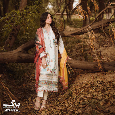 Barg and Luxury Pret Collection By Nishat Linen  New Dresses  3 Piece Suits