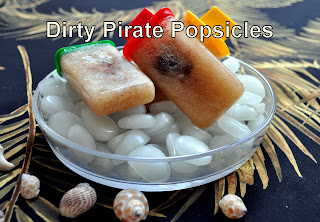 Rum and Coke Popsicles