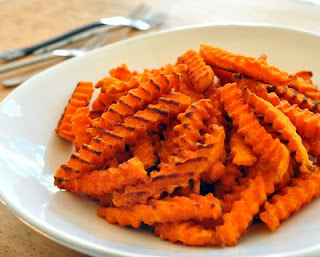 Frozen Sweet Potato Fries (Crinkle Cut Fries from McCain)