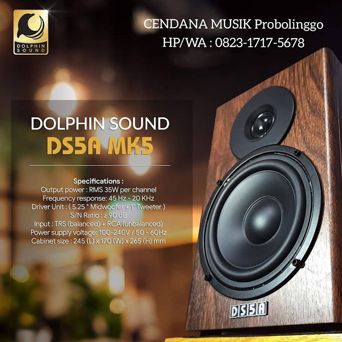 SPEAKER MONITOR DOLPHIN SOUND DS5A MK5