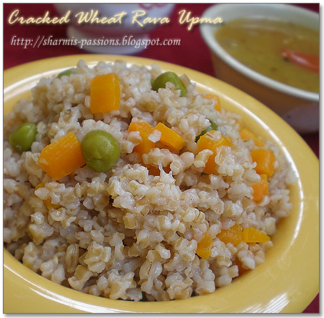 Cracked Wheat Upma