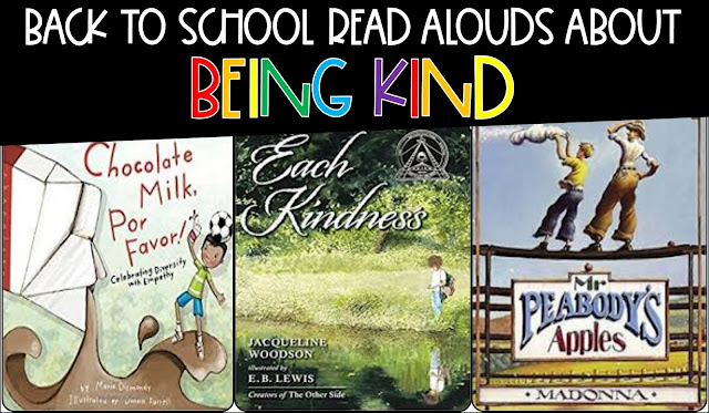 picture of 3 Back to School Read Alouds About Being Kind