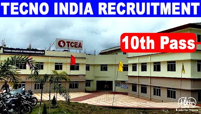 Techno India University Tripura Recruitment 2024 For Various Posts | Apply Now