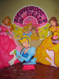 FIESTA TEMATICA PRINCESAS DISNEY