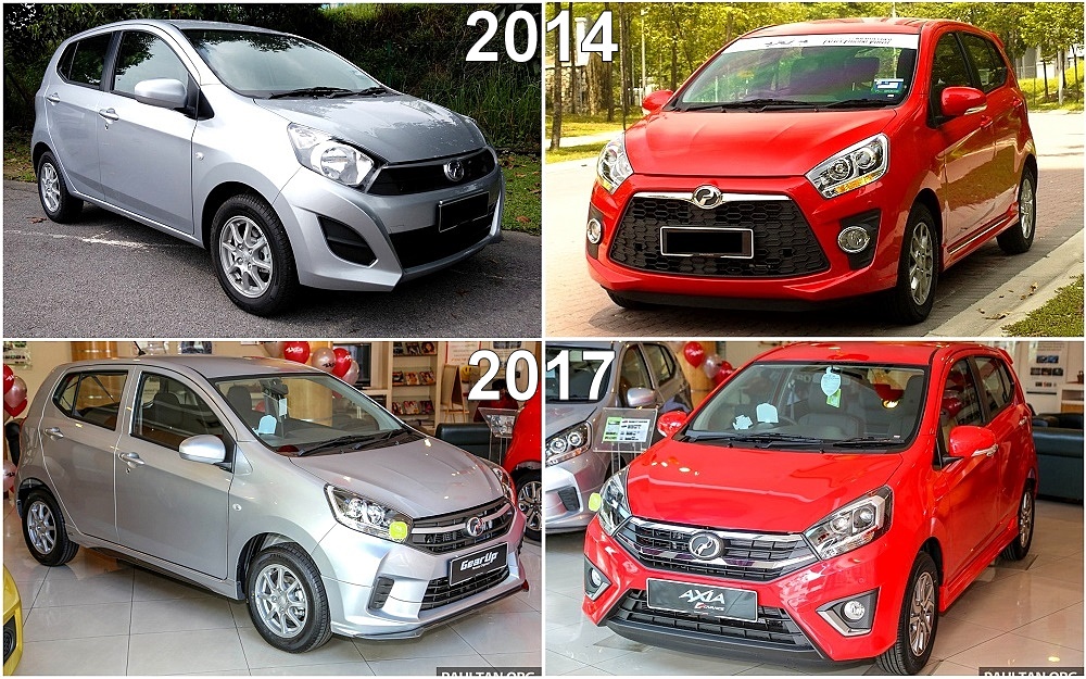 Kereta Perodua Axia Baru 2017 (Facelift) - BinMuhammad